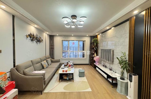 滨河实验 东苑 精装三室 带车位 免大税 采光通风好 徒骇河