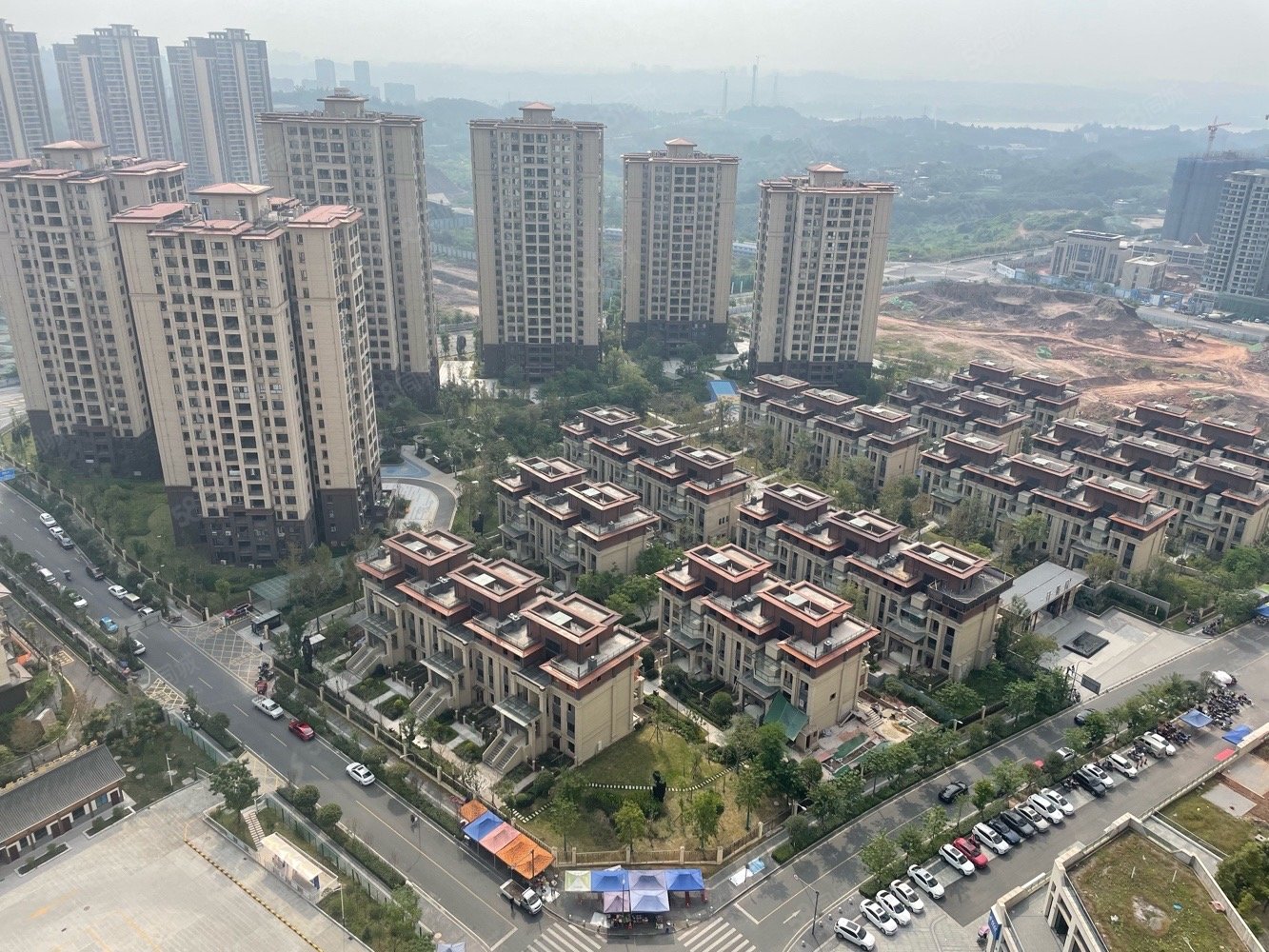 全新精装四房 全屋中央空调 看江紧邻泸高和医学院,三溪酒城中心-泸州