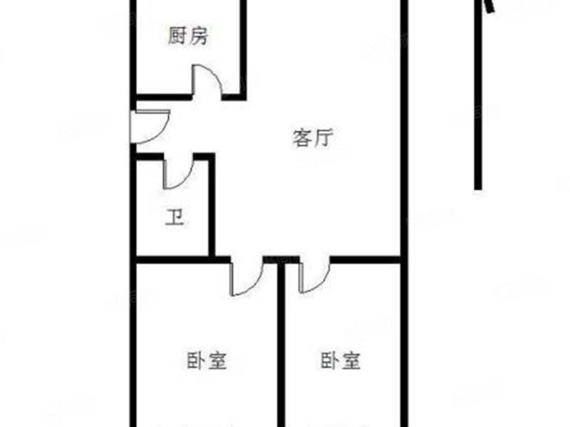 金色东城曦园3室1厅1卫89.46㎡南北94.8万