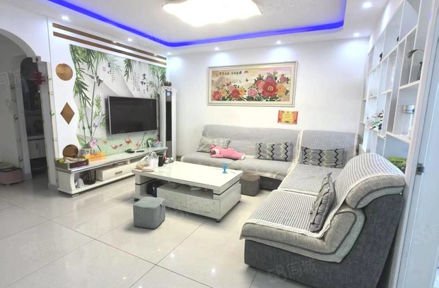 诚心卖！送子母车位万达北邻 信合花苑 免大税 好楼层精装修急