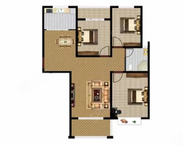 福泉人家2室1厅1卫70㎡南北25.8万