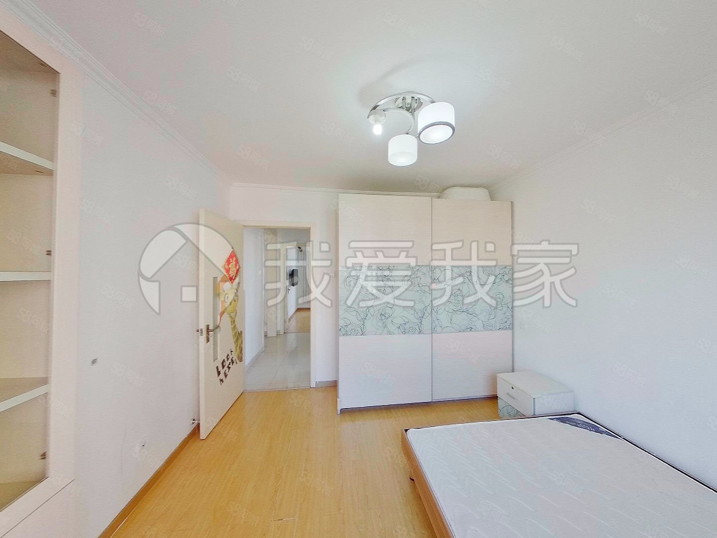 金頂陽光小區(qū)3室1廳1衛(wèi)91.36㎡南北355萬