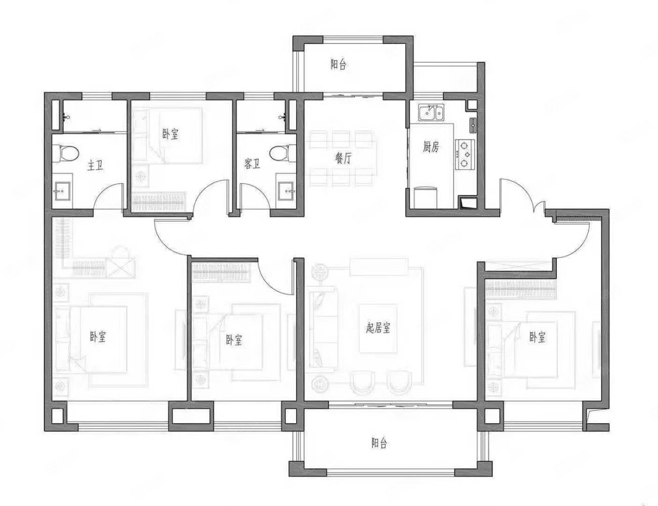 工商局小区3室1厅1卫78.23㎡东西12.5万