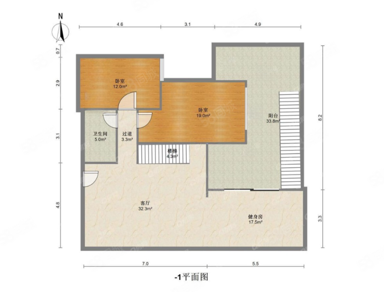 华发新城六期4室2厅3卫157㎡南北700万