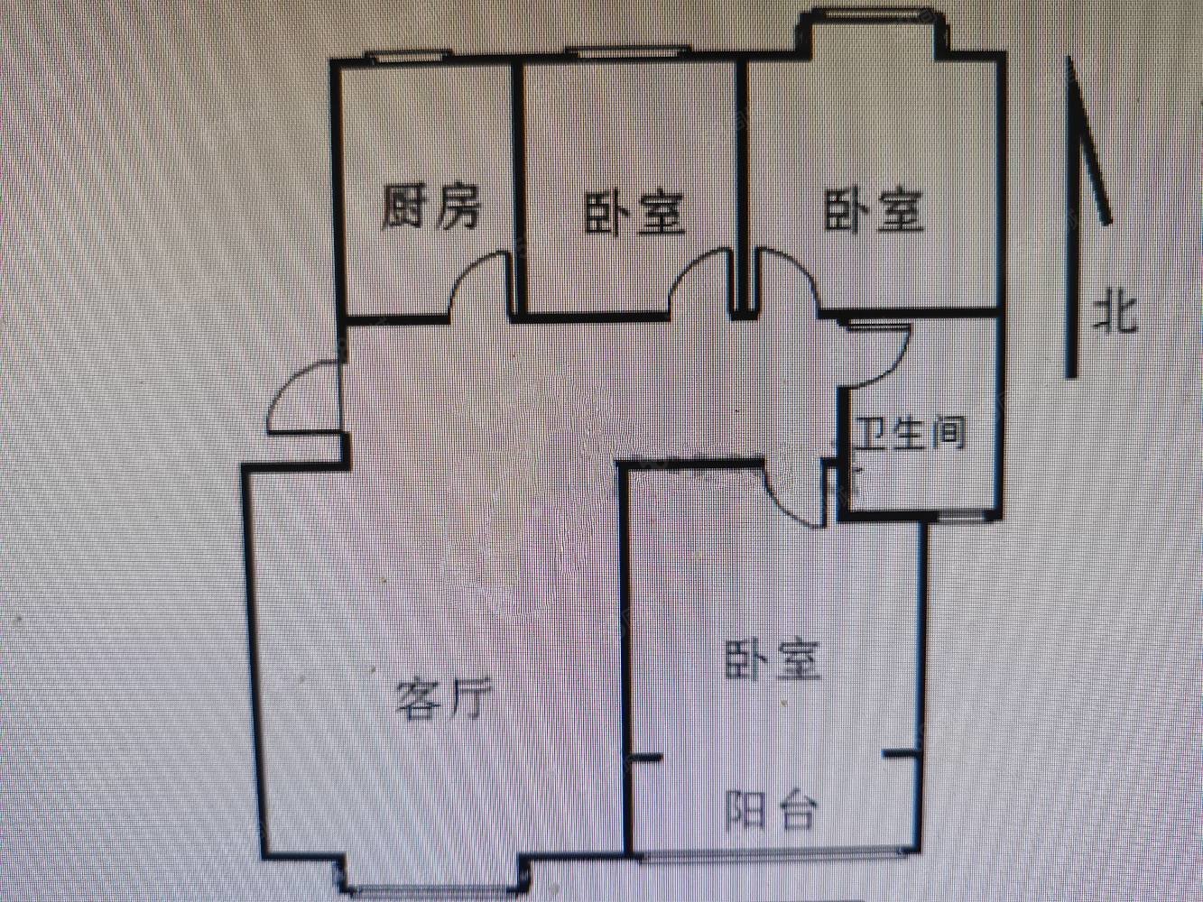 【10图】二高附近 金健悦和园 精装三室 送地下室