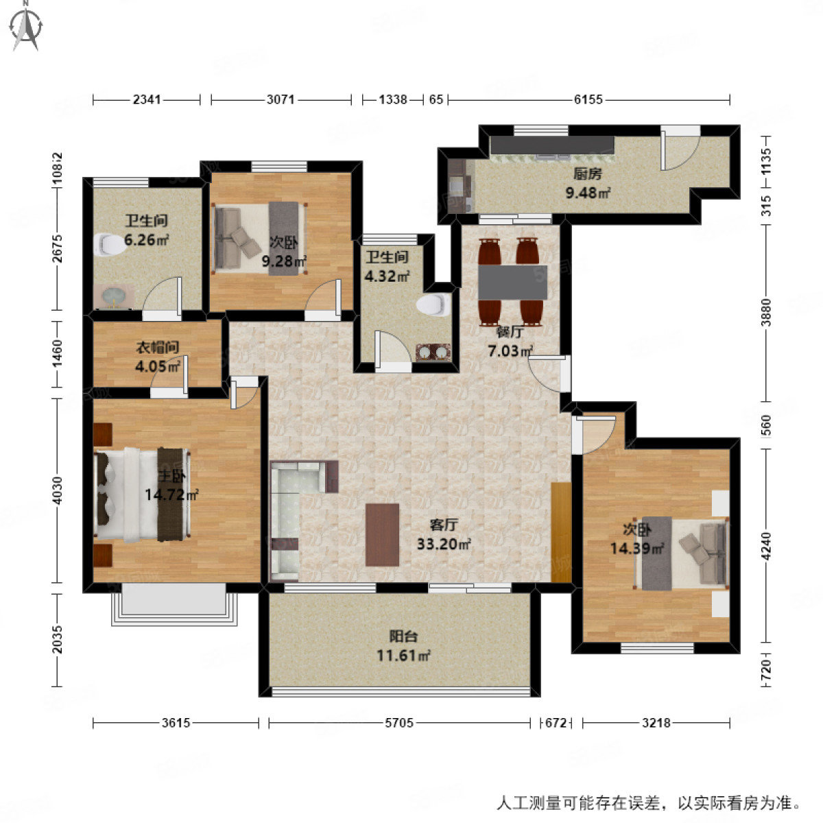 大江东宝龙广场户型图图片