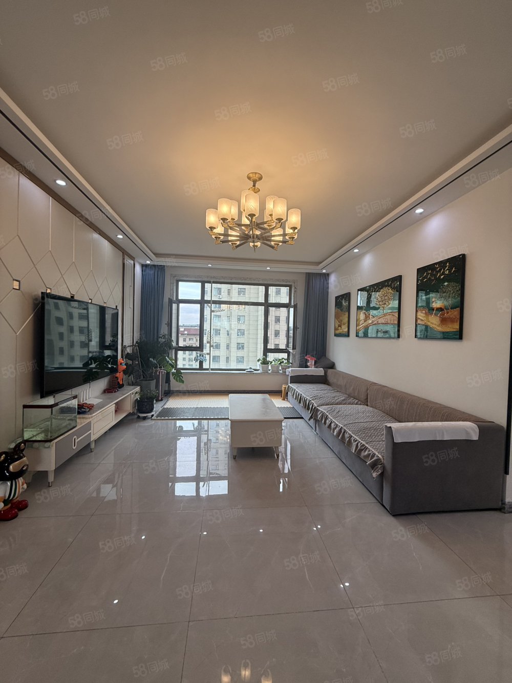 塞纳阳光3室2厅2卫136㎡南北76.5万