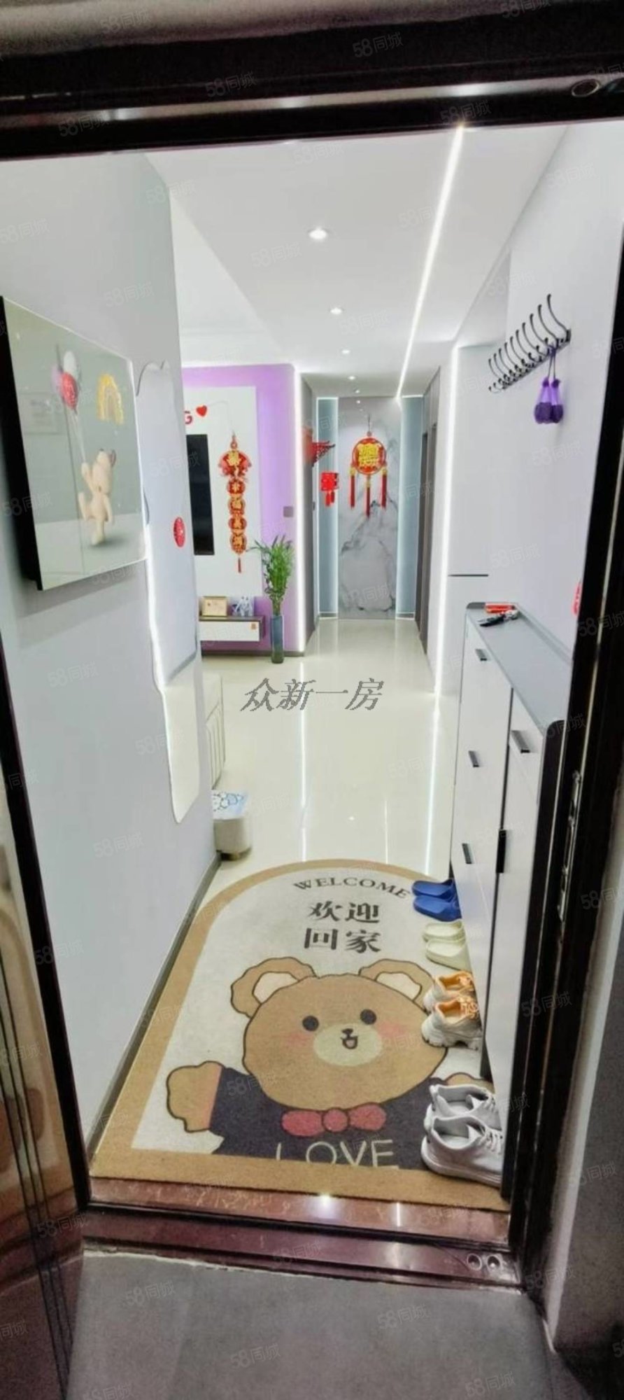 青湖铭城2室2厅1卫95㎡南北32.8万