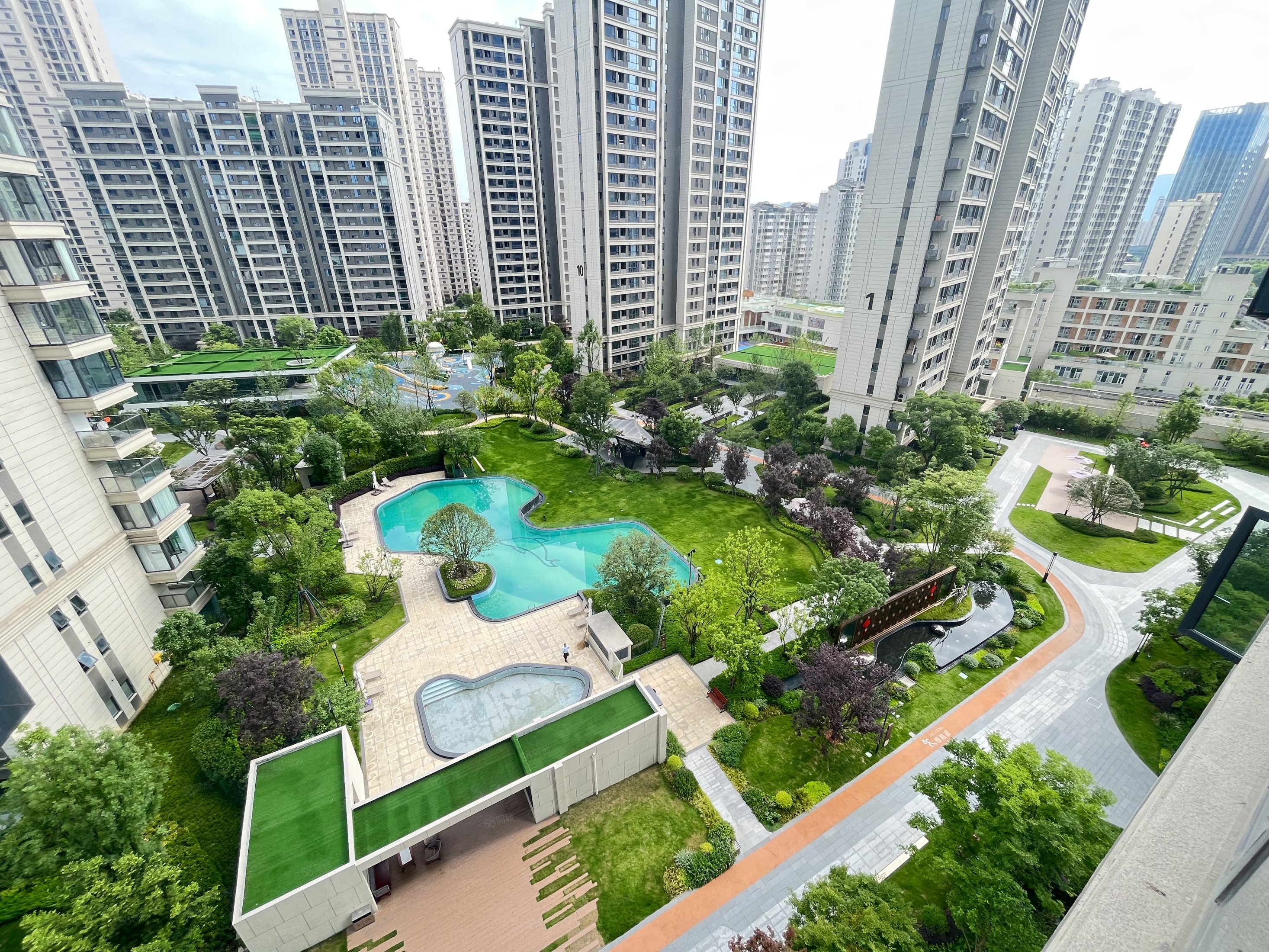 124平 98万 带车位 正南朝向 全新毛坯,博元幸福城-安康58同城