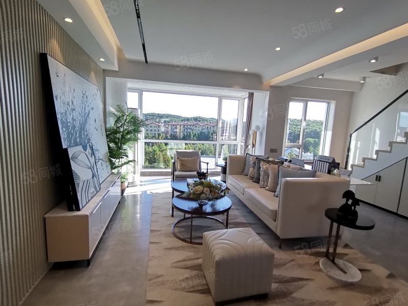 高品质电梯洋房~得房率95~一楼送花园顶楼带阁楼,光伸玺樾-大连58同城