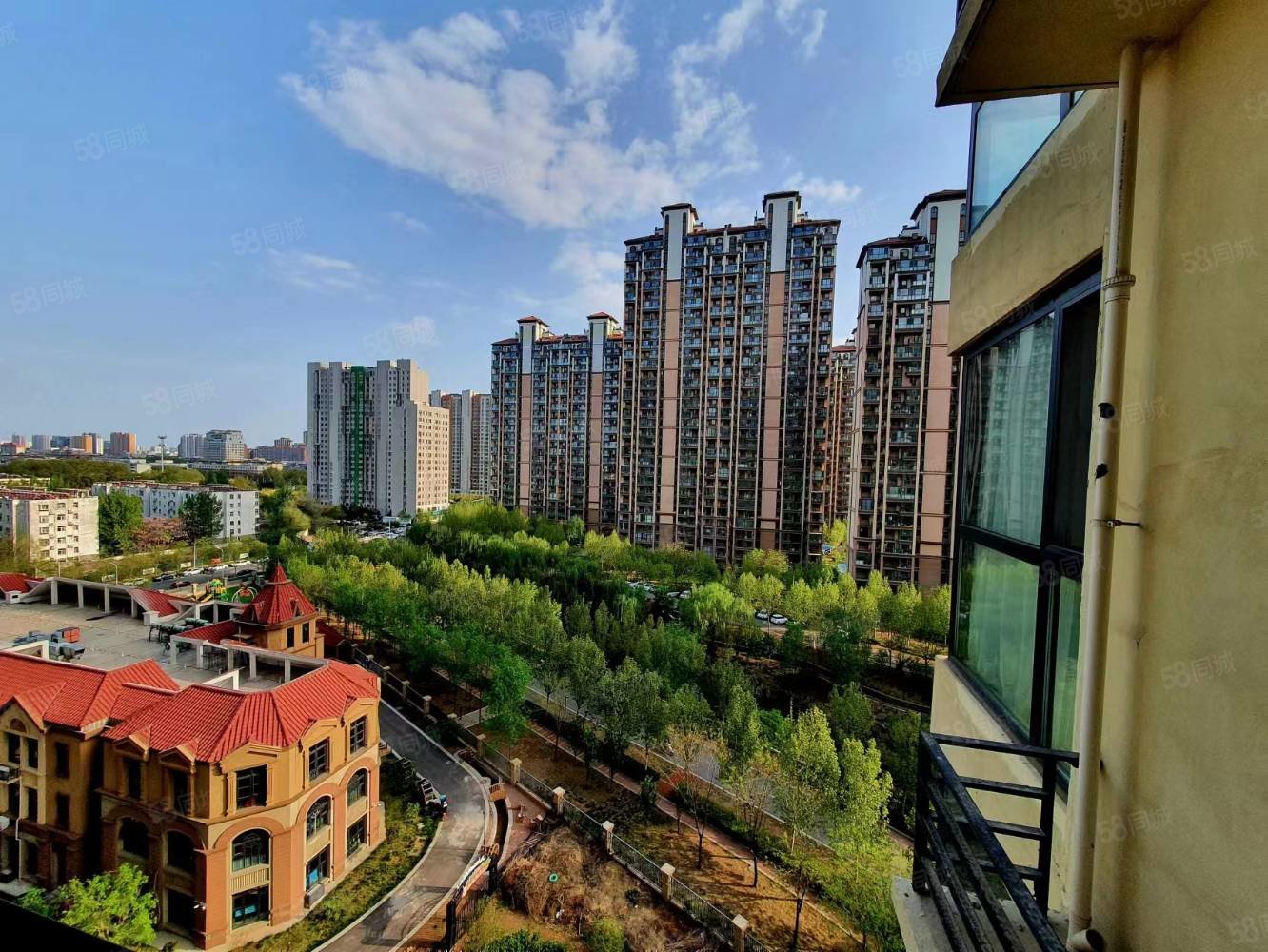 位置好楼层 有车位小房 十九中 达活泉 随时看,麒麟汇小区-邢台58同城