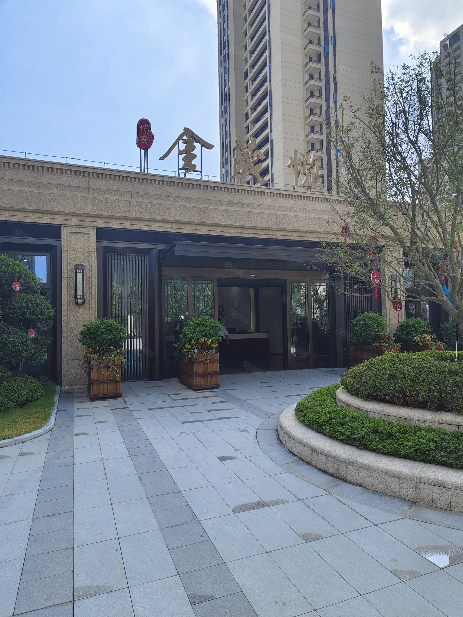 【10图】瑞安飞云 金茂悦电梯房 带车位一个122万,金茂悦-温州58同城