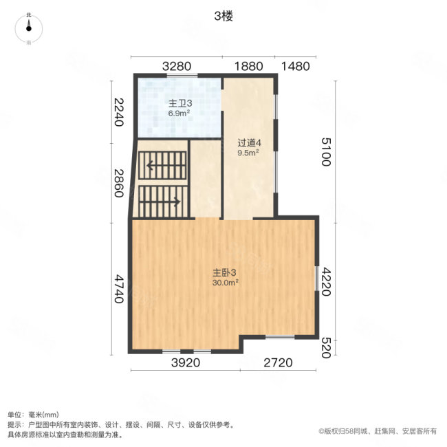 千禧国际村西区二期(别墅22~53,75~80,85~105)4室2厅3卫291.11㎡南北398万