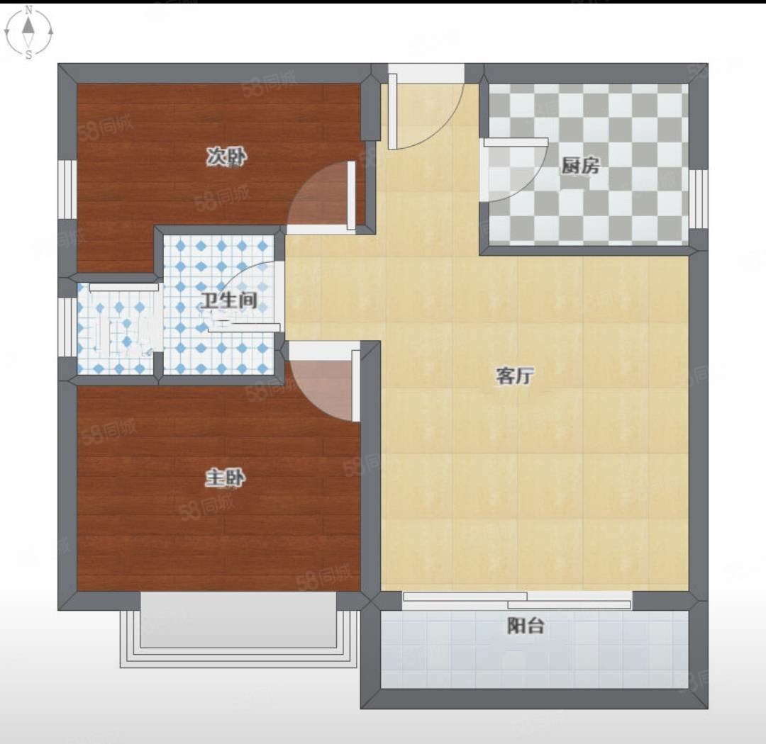 赵庄小区(C区)3室1厅1卫97㎡南北35万