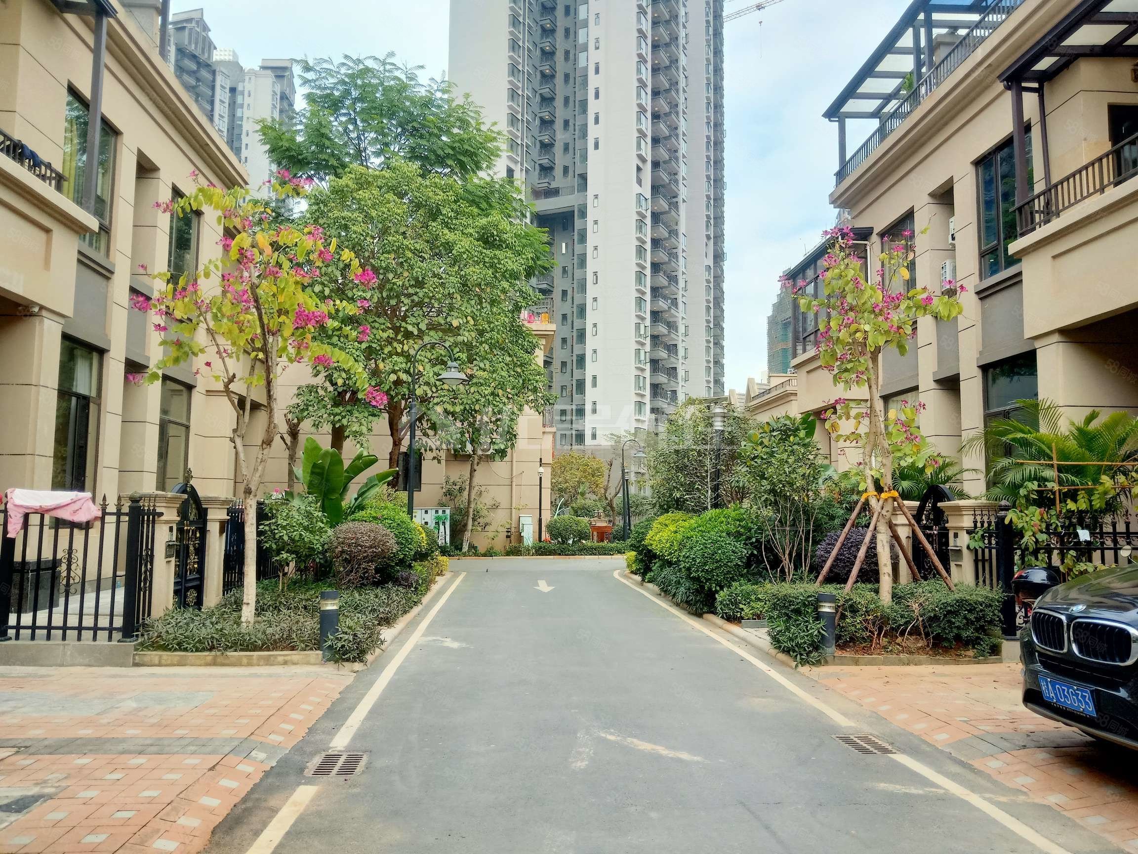 景别墅393万 占天占地 前后花园 带车位露台,合景天峻广场-南宁58同城