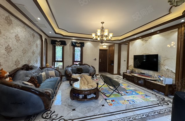 光岳府   双拼别墅  美式装修  下沉环绕花园  价格可谈