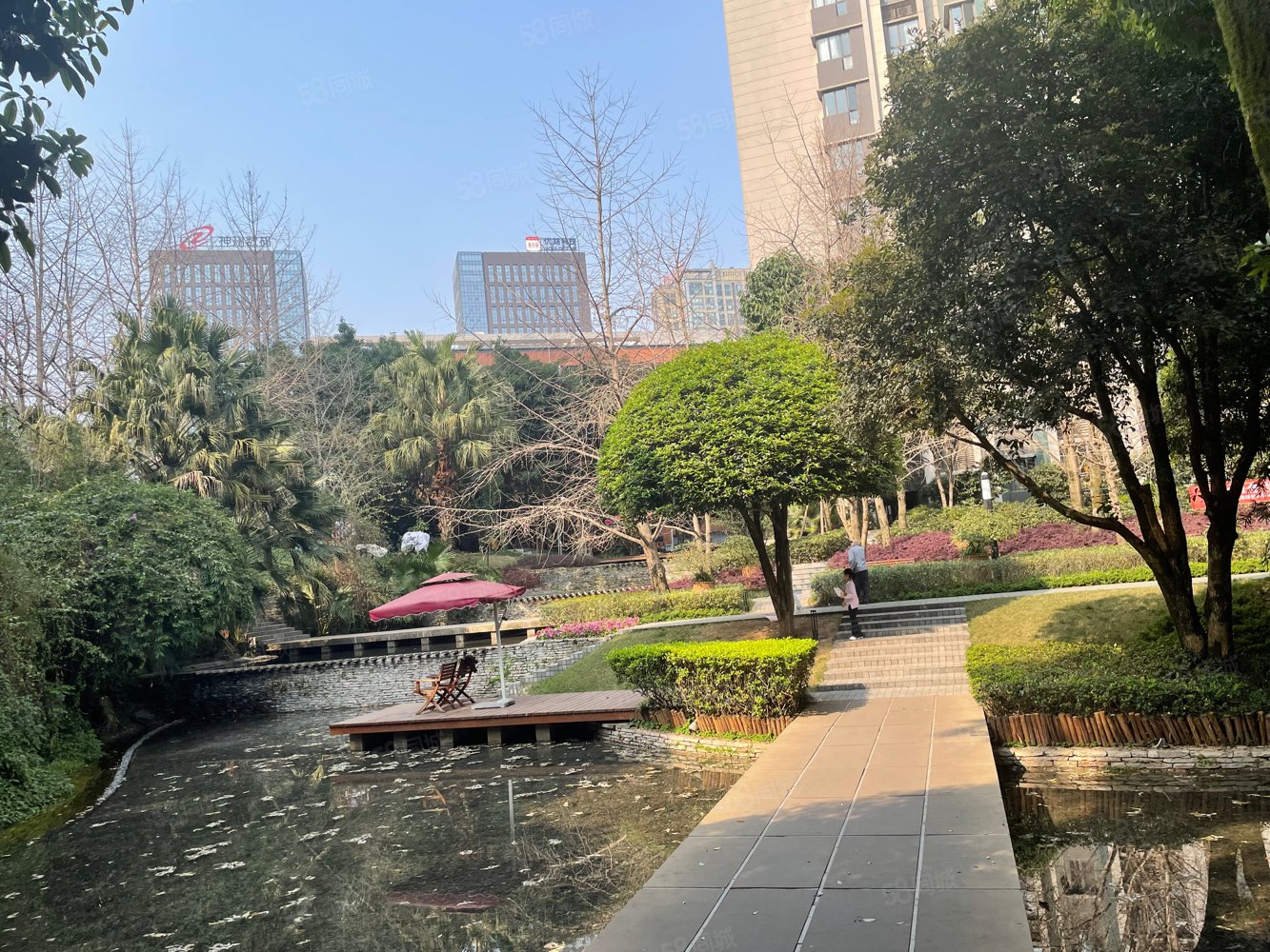 龙湖租售水晶郦城一期小高层精装四房拎包入住