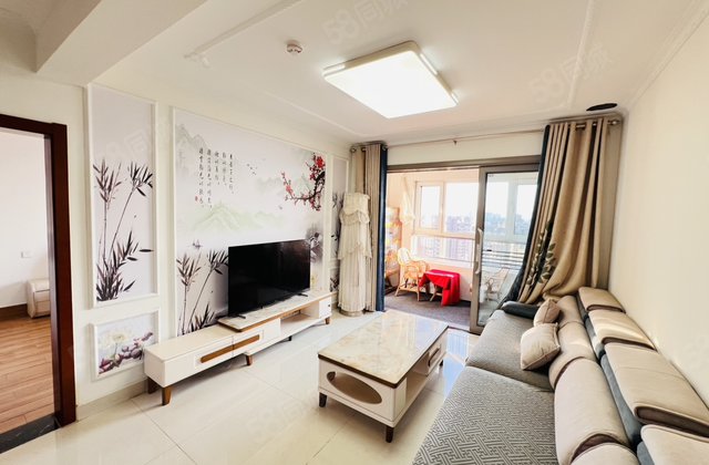 文轩阳明对过 裕昌九州国际 送车位储精装三室两厅 好楼层