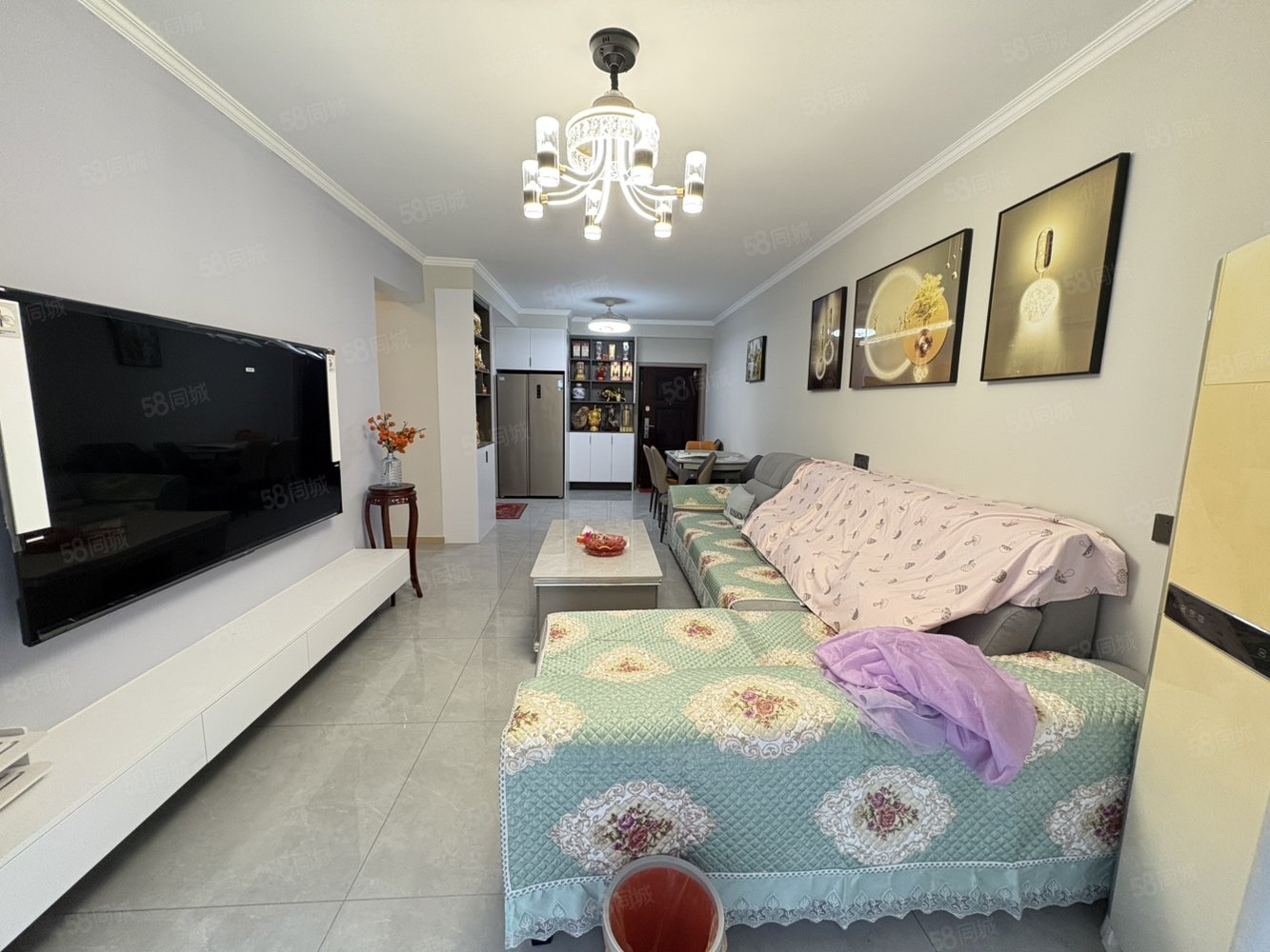 杭颐师大状元府(东区)3室2厅1卫95㎡南北58万