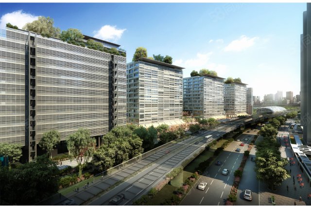 紫金湾60万方湾区综合体,百闻不如一"鉴"-金华安居客