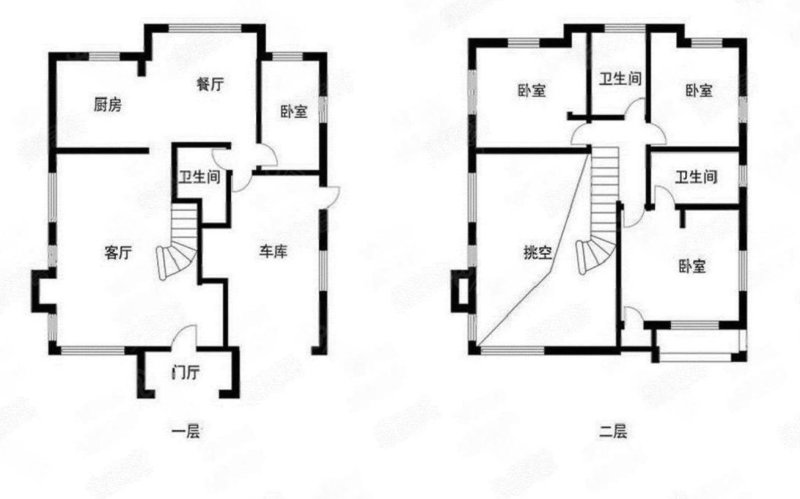 裕京花园别墅3室3厅2卫170㎡南北1650万