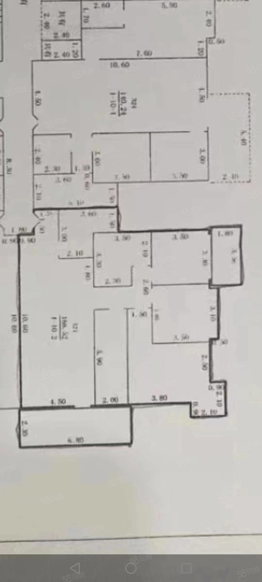 城基巷4号院3室2厅1卫111.18㎡南北80万