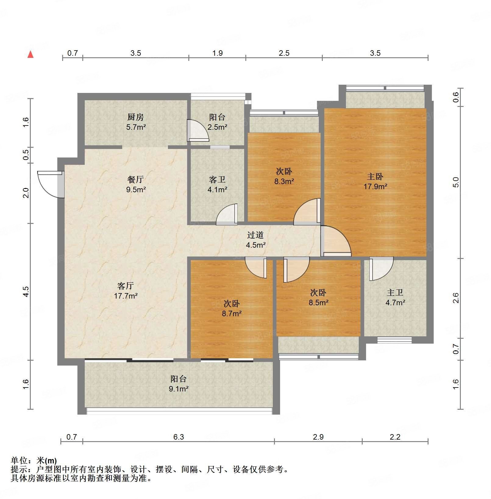 温江金科天宸户型图图片