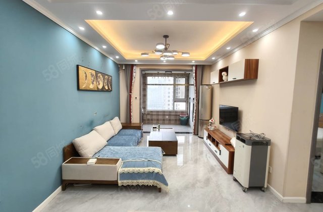 市中心 昌润莲城 徒骇河边 大客厅 豪装 双阳台