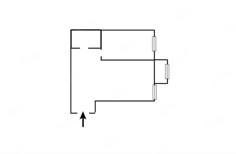 安宁街小区(安宁街120号-122号(双号))1室1厅1卫44.4㎡南30万