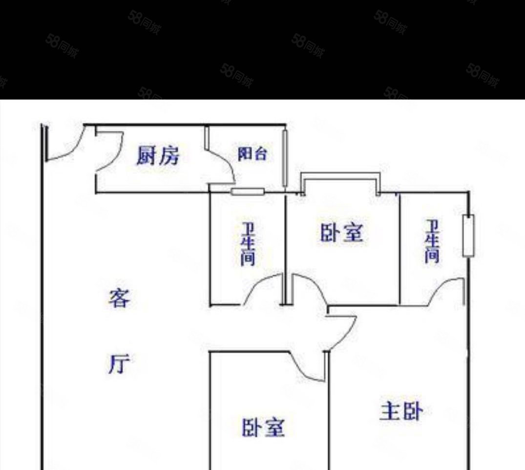 顺德碧桂园芷兰湾3室2厅2卫96.01㎡南北130万