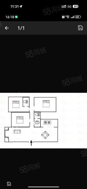 人才教育小区5室2厅2卫125㎡南北49.8万