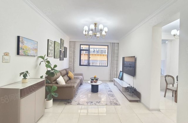 人民公园启明唐庄明星小区 聊大附近 单位家属院三楼 精装三室