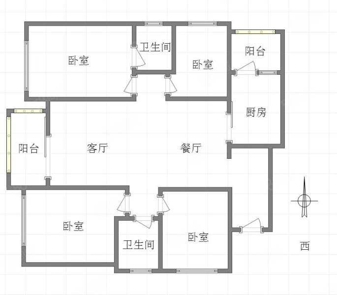 九龙天颂户型图图片