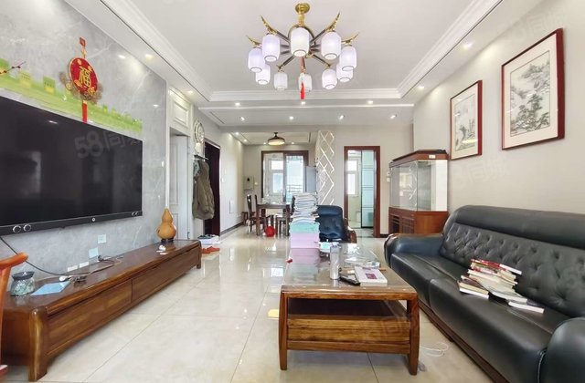 东昌湖畔~金柱绿城~商品房 送车位 储 三室双卫 精装修