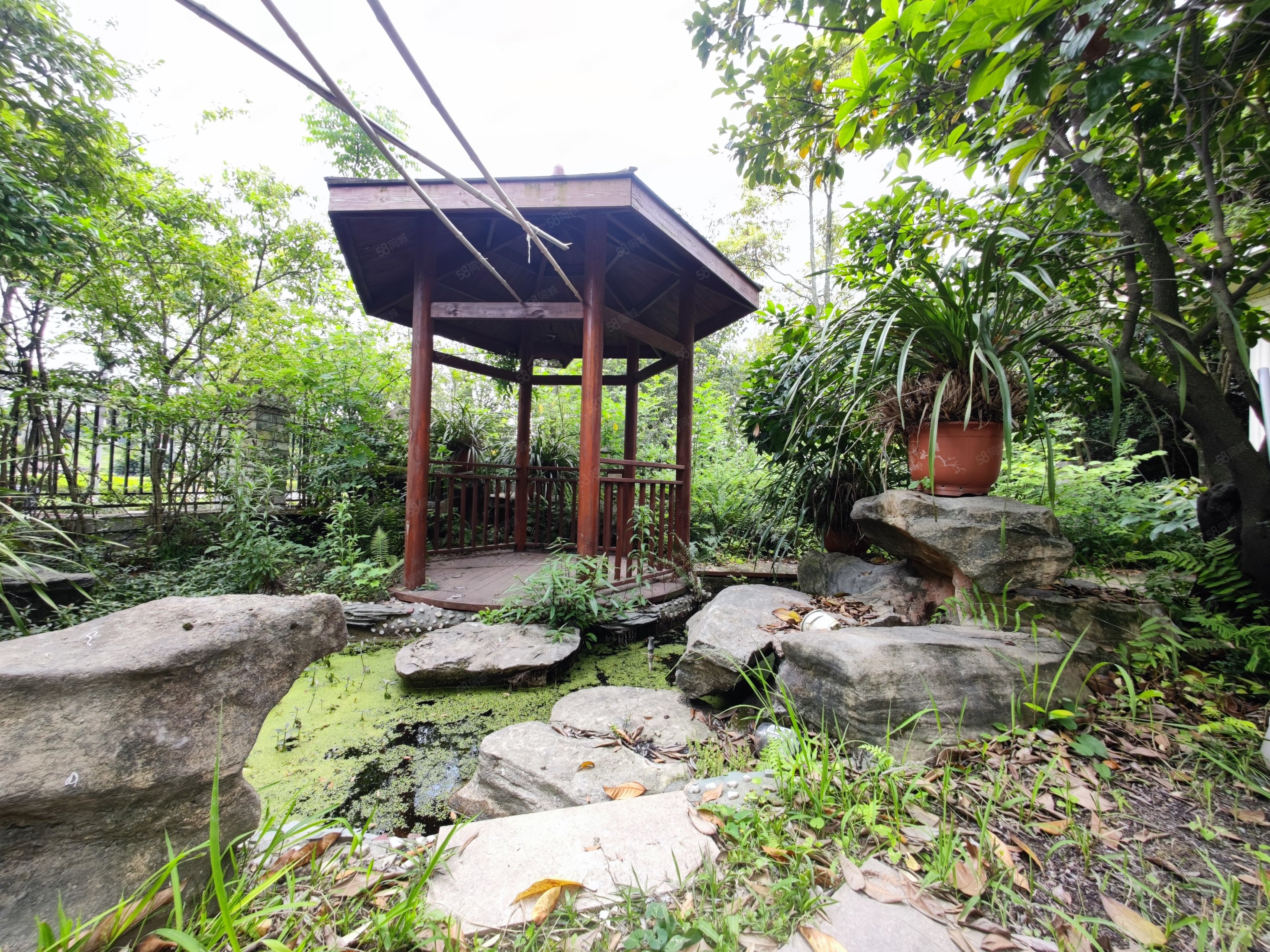 富临山庄别墅中的劳斯莱斯花园方正400平米随时看房