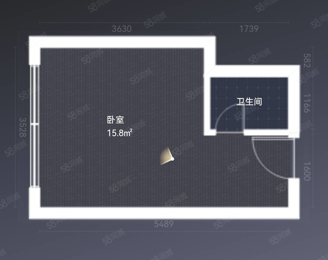 中阳自由港1室1厅1卫27.48㎡西17.9万