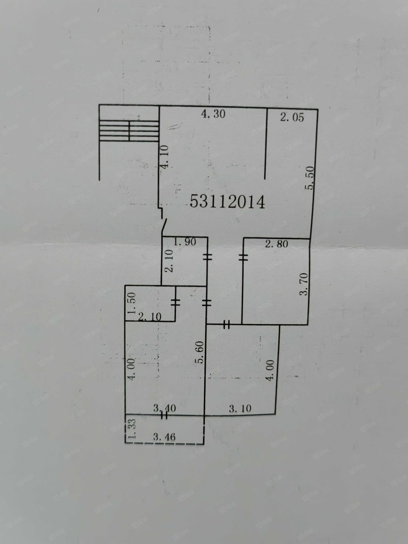 惠民家园3室1厅2卫117.77㎡南82万