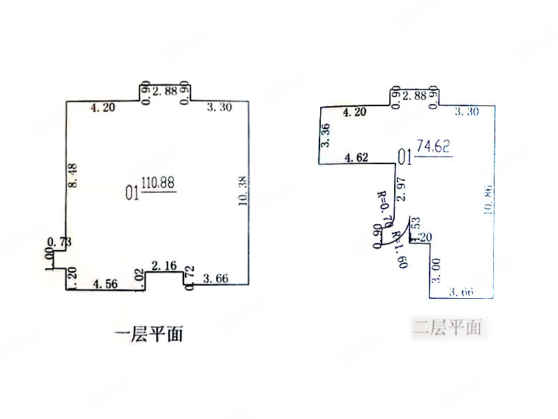 国泰花园公寓5室2厅2卫185.5㎡南北540万