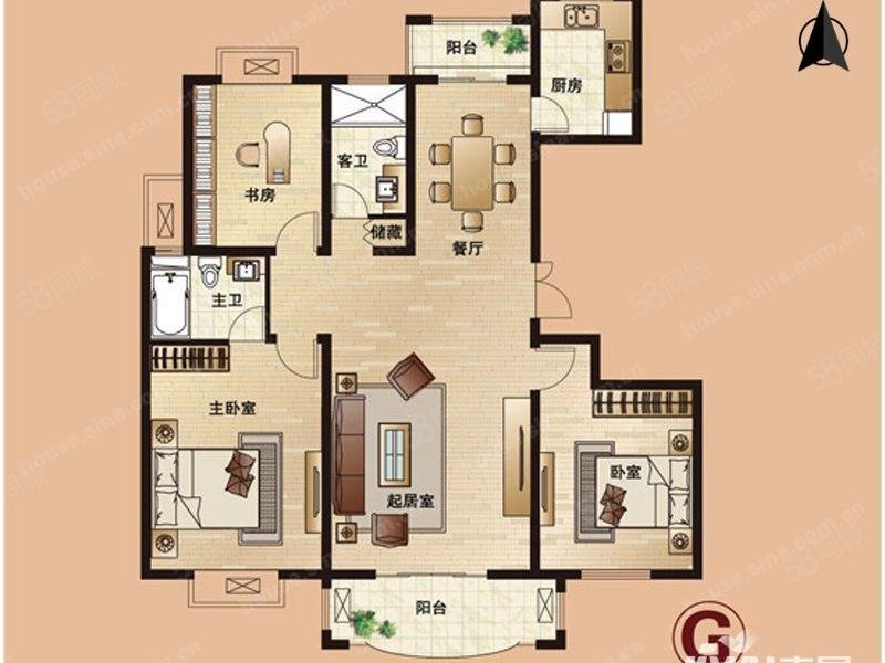 学林雅苑又名洋港嘉苑 城南学校对面 飞机户型 房东急售