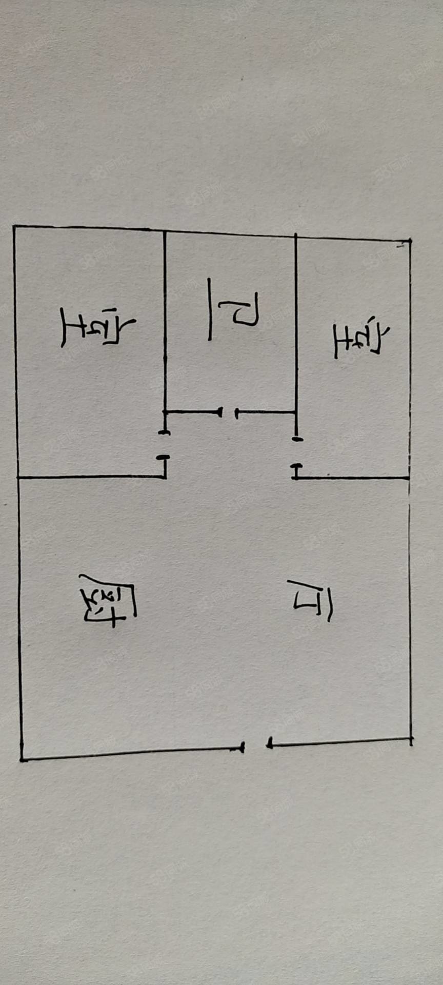 维也纳花园2室1厅1卫91㎡南北38万