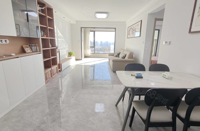 聊城二中文苑附近 儒辰辰悦 边户新房未住精装 好楼层 双阳台