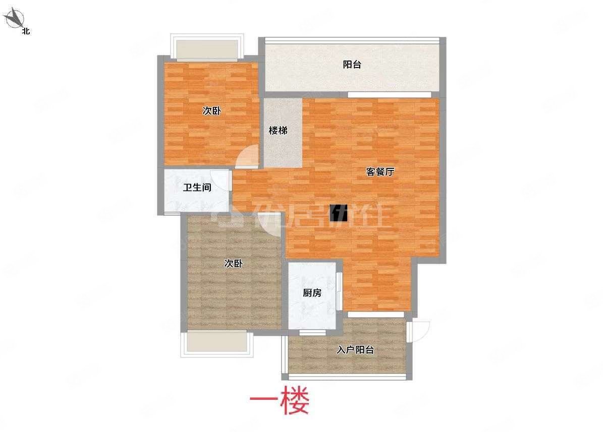 观澜溪谷5室2厅3卫206.13㎡南北118万