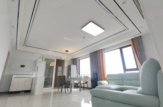 百合新城  一梯一户 精装3室2卫 车储 东边户 实验 东昌