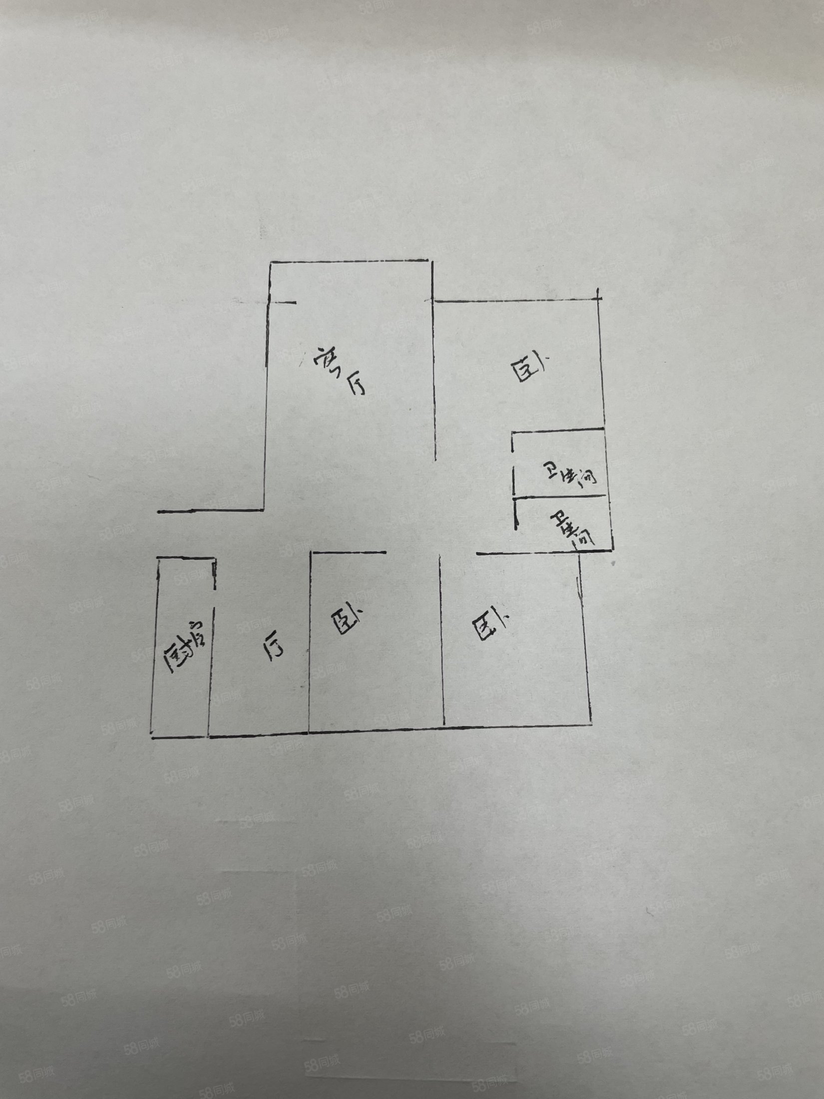 盐湖巷8号院3室2厅1卫102㎡南北139万