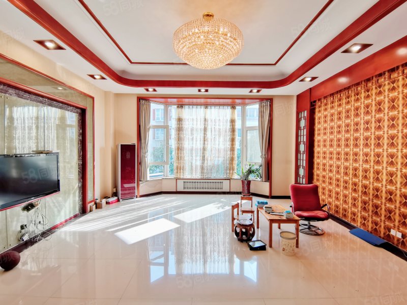 跃层复式带车库地下室 采光 随时可看急售,开元圣华山庄-济南58同城