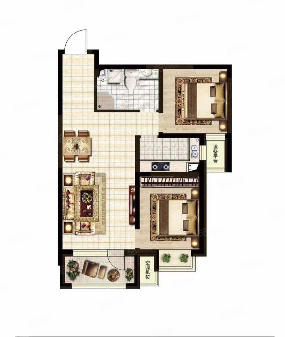 澳海澜庭 御景苑 渠道内部房源 仅剩一套 清水 22年下房