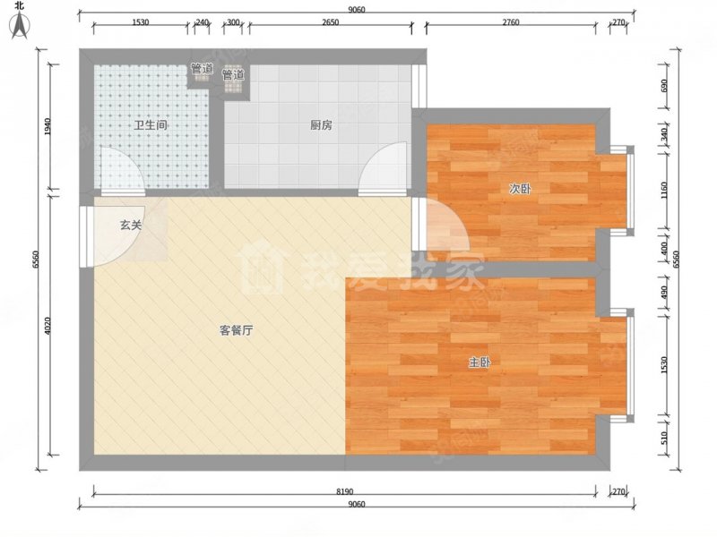 香榭丽庭2室1厅1卫76.4㎡东45万