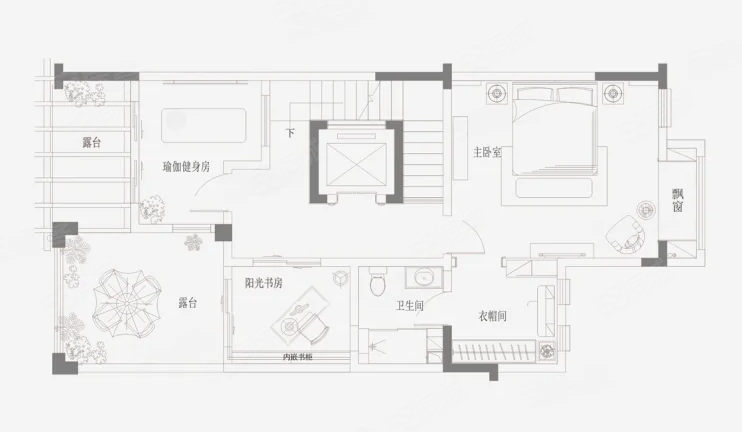 鑫磊森林湖(别墅)7室4厅3卫399㎡南北800万