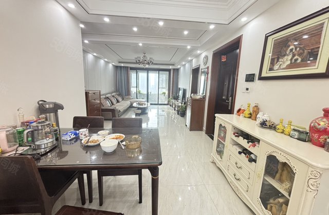 洋房东昌丽都北区旁锦绣观邸，带车位带储藏室全明户精装修好楼层