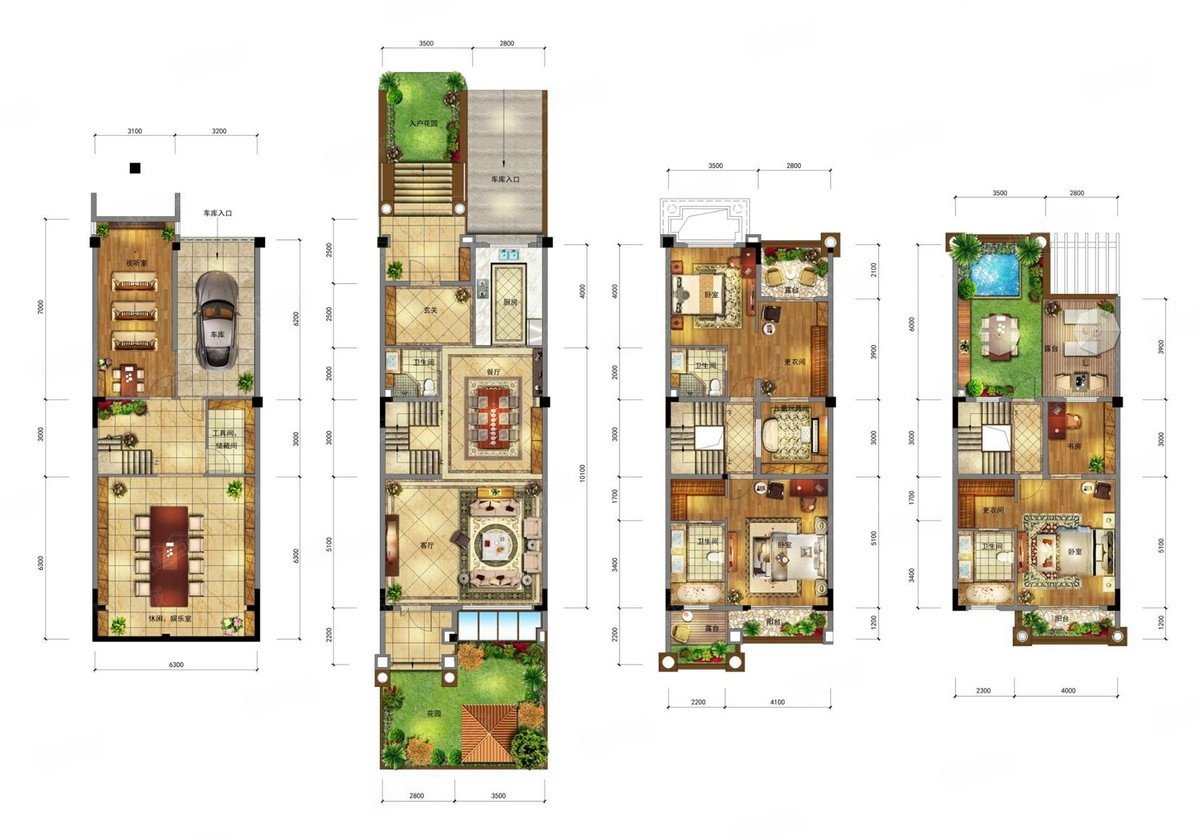 元荡湖边湖景大花园别墅低于市场价40万可等社宝急售